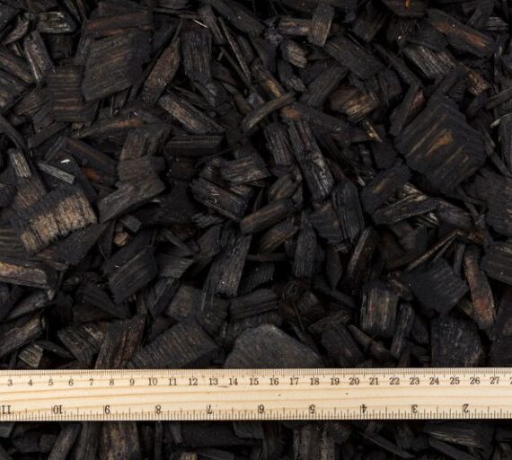 Värviline puitlaastumultš (must) 20mm – 40mm