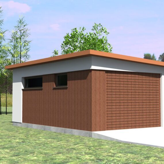 1 auto garaaž tüüpprojekt "Elis 31 "