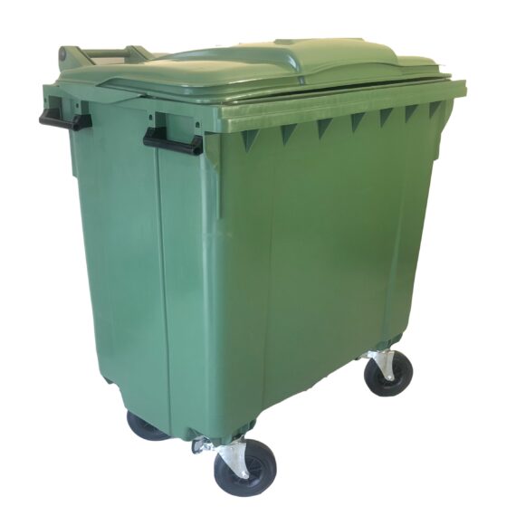 Prügikast 770 l roheline