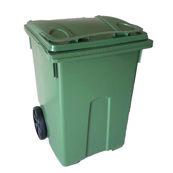 Prügikast 370 l roheline