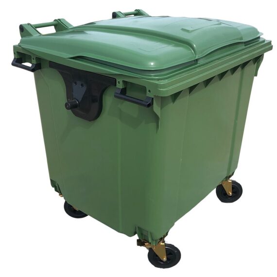 Prügikast 1100 l roheline